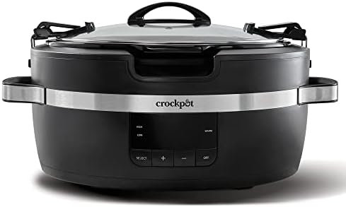 Crock-Pot Thermoshield 6 Quart Slow Cooker with Carry Handles UMS8