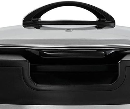 Crock-Pot Thermoshield 6 Quart Slow Cooker with Carry Handles UMS8
