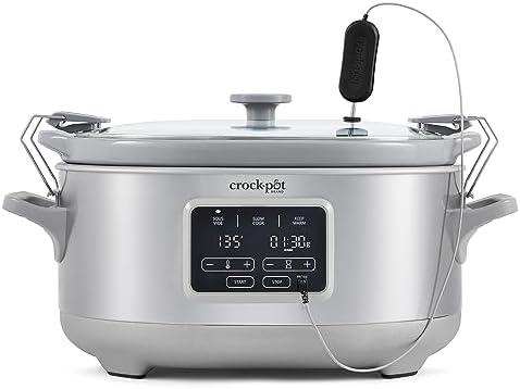 Crock-Pot 7 Quart Programmable Cook & Carry Slow Cooker F6AG