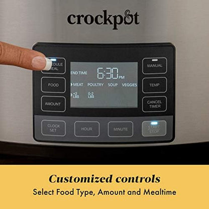 Crock-Pot MyTime 6 Quart Programmable Slow Cooker PJ3I