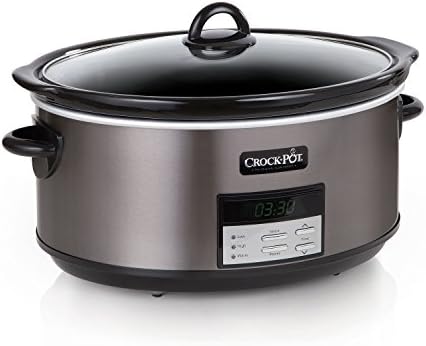 Crock-Pot 8 Quart Programmable Slow Cooker with Auto Warm PBLW