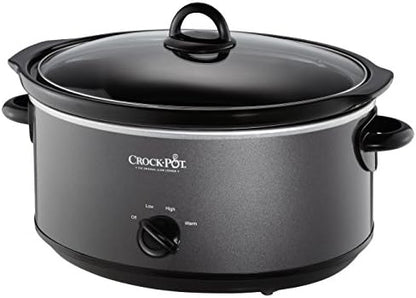 Crock-Pot 7 Quart Slow Cooker – Charcoal 7LBD