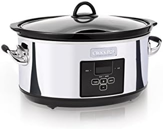Crock-Pot 7 Quart Programmable Slow Cooker – Polished Platinum RQUT
