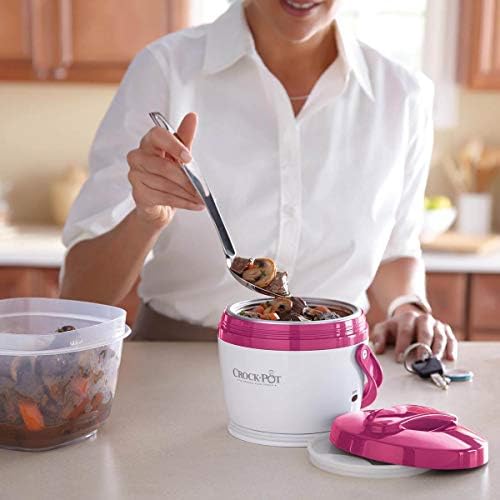 Crock-Pot Lunch Crock Portable Food Warmer 20oz – Pink LW92