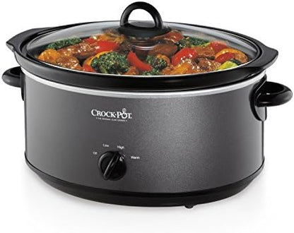 Crock-Pot 7 Quart Slow Cooker – Charcoal 7LBD