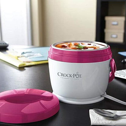 Crock-Pot Lunch Crock Portable Food Warmer 20oz – Pink LW92