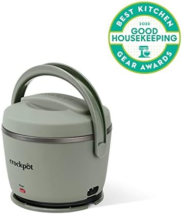 Crock-Pot Portable Electric Lunch Box Food Warmer – Green 4GL9