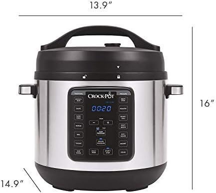 Crock-Pot 8 Quart Express Crock Multi-Use Pressure Cooker A6YW