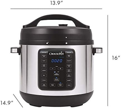 Crock-Pot 8 Quart Express Crock Multi-Use Pressure Cooker A6YW