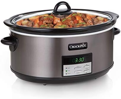 Crock-Pot 8 Quart Programmable Slow Cooker with Auto Warm PBLW