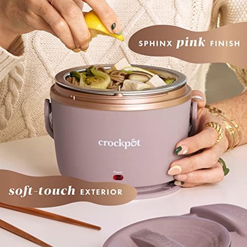 Crock-Pot Electric Lunch Box Food Warmer 20oz – Blush Pink JDDP