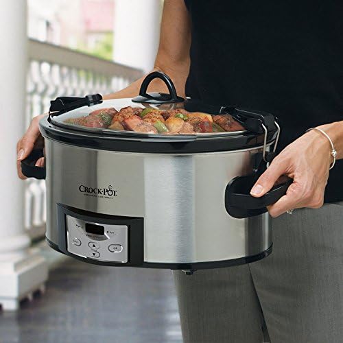 Crock-Pot Cook & Carry 6 Quart Programmable Slow Cooker 3GRP