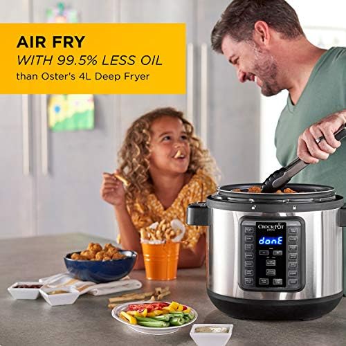 Crock-Pot Express Crisp 8 Quart 10-in-1 Pressure Cooker ZFLF