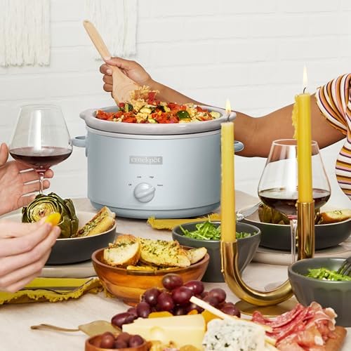 Crock-Pot 4.5 Quart Manual Slow Cooker – Macaroon Blue 4CRG