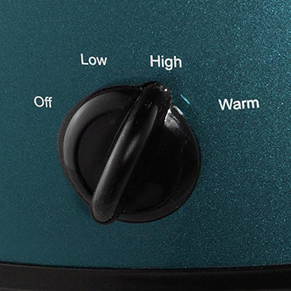 Crock-Pot 7 Quart Manual Slow Cooker – Turquoise O4OV