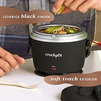 Crock-Pot Electric Lunch Box Food Warmer 20oz – Black UN0I