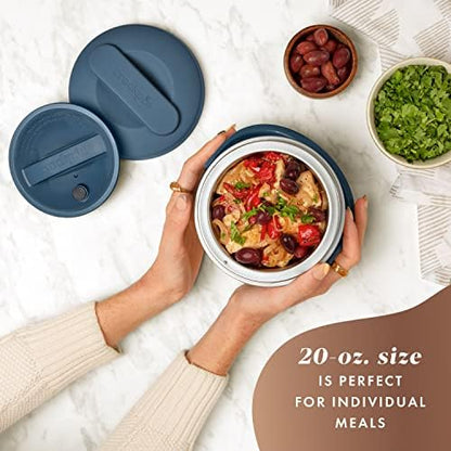 Crock-Pot Electric Lunch Box Food Warmer 20oz – Faded Blue 5Q4F