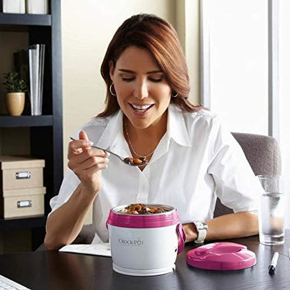 Crock-Pot Lunch Crock Portable Food Warmer 20oz – Pink LW92