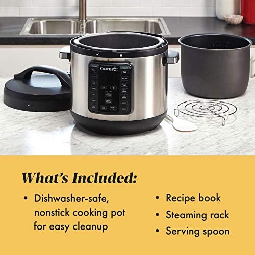 Crock-Pot 8 Quart Express Crock Multi-Use Pressure Cooker A6YW