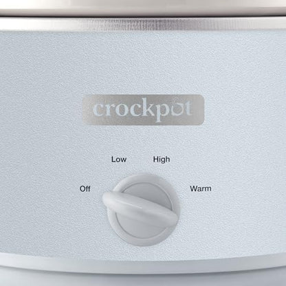 Crock-Pot 4.5 Quart Manual Slow Cooker – Macaroon Blue 4CRG