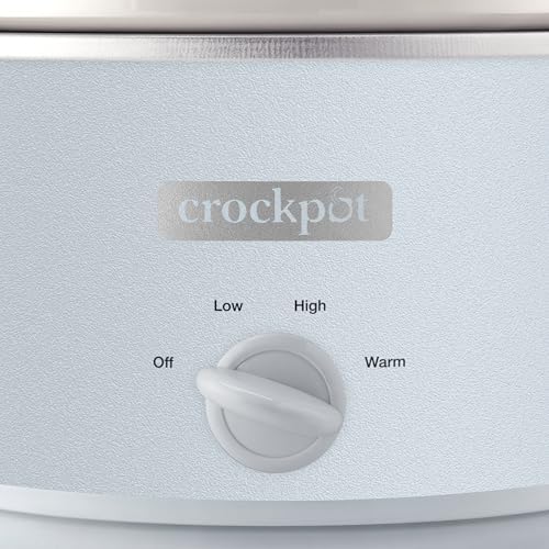 Crock-Pot 4.5 Quart Manual Slow Cooker – Macaroon Blue 4CRG