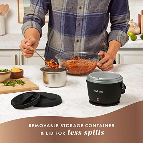 Crock-Pot Electric Lunch Box Food Warmer 20oz – Black UN0I