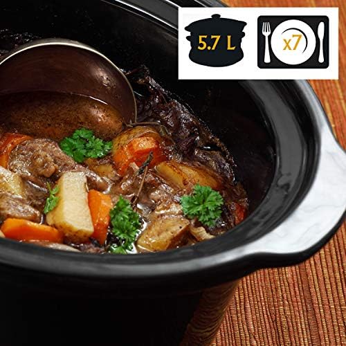 Crock-Pot Cook & Carry 6 Quart Portable Slow Cooker W0TY