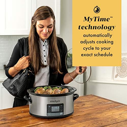 Crock-Pot MyTime 6 Quart Programmable Slow Cooker PJ3I