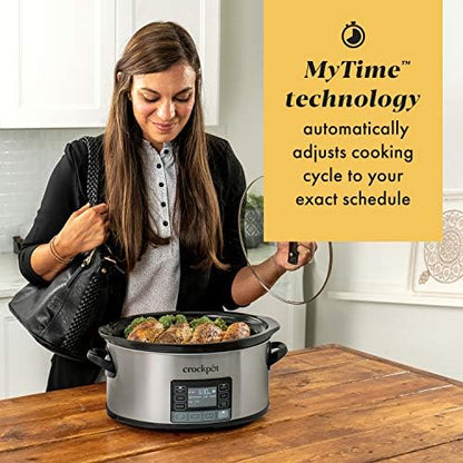 Crock-Pot MyTime 6 Quart Programmable Slow Cooker PJ3I