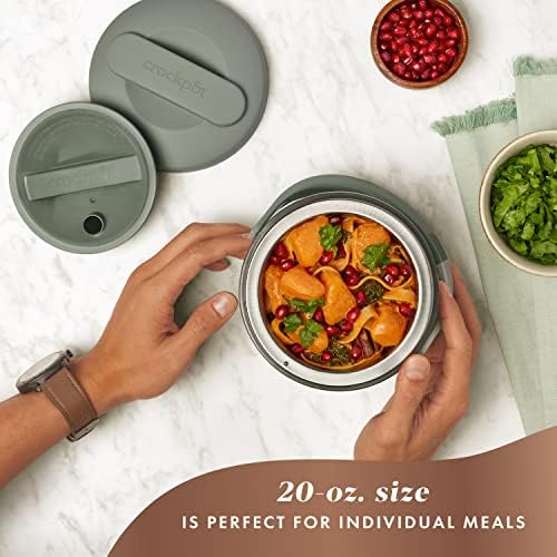 Crock-Pot Portable Electric Lunch Box Food Warmer – Green 4GL9