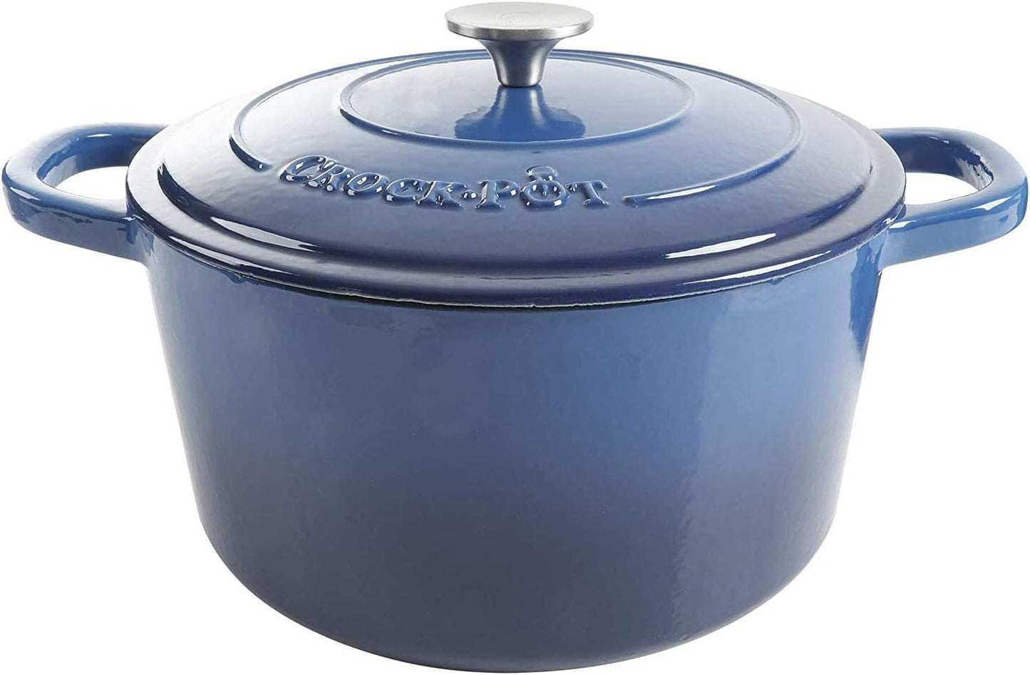 Crock-Pot 3 Quart Enameled Cast Iron Dutch Oven – Aqua 2V3P