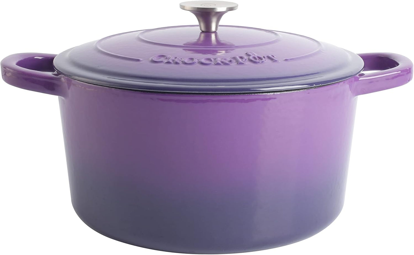 Crock-Pot 3 Quart Enameled Cast Iron Dutch Oven – Aqua 2V3P