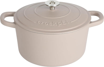 Crock-Pot 3 Quart Enameled Cast Iron Dutch Oven – Aqua 2V3P