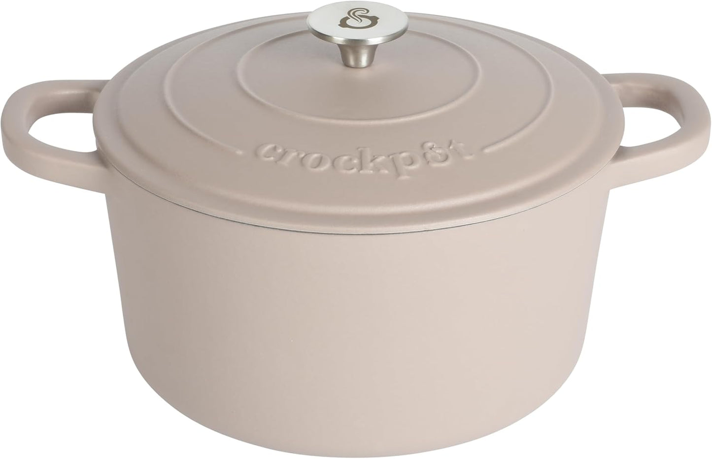 Crock-Pot 3 Quart Enameled Cast Iron Dutch Oven – Aqua 2V3P