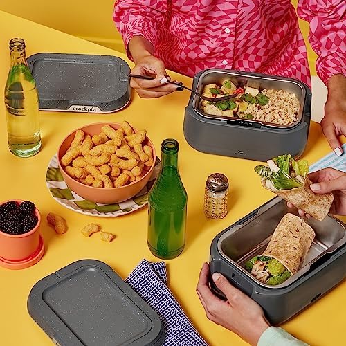 Crock-Pot Portable Electric Lunch Box Food Warmer 28oz VT15