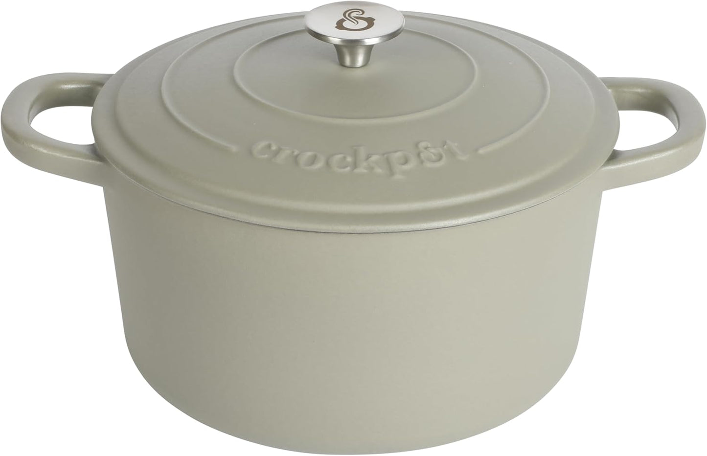 Crock-Pot 3 Quart Enameled Cast Iron Dutch Oven – Aqua 2V3P