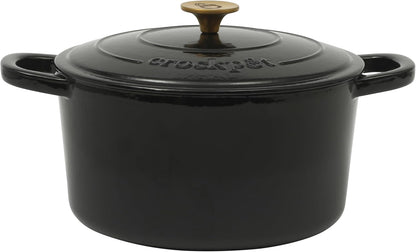 Crock-Pot 3 Quart Enameled Cast Iron Dutch Oven – Aqua 2V3P