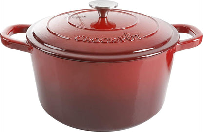 Crock-Pot 3 Quart Enameled Cast Iron Dutch Oven – Aqua 2V3P