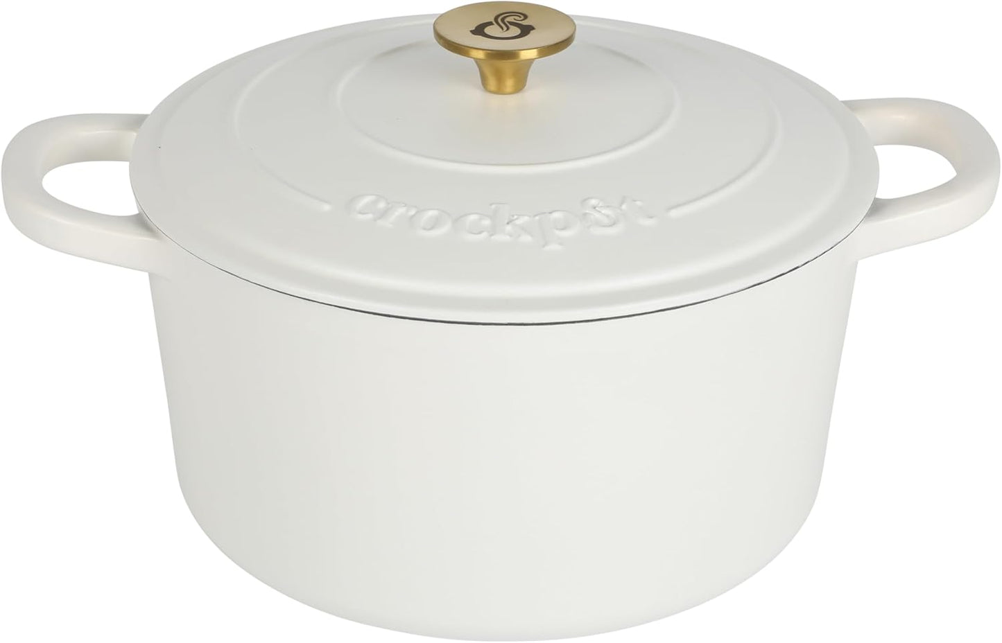 Crock-Pot 3 Quart Enameled Cast Iron Dutch Oven – Aqua 2V3P