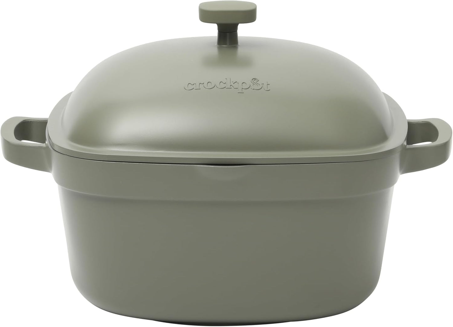 Crock-Pot 3 Quart Enameled Cast Iron Dutch Oven – Aqua 2V3P