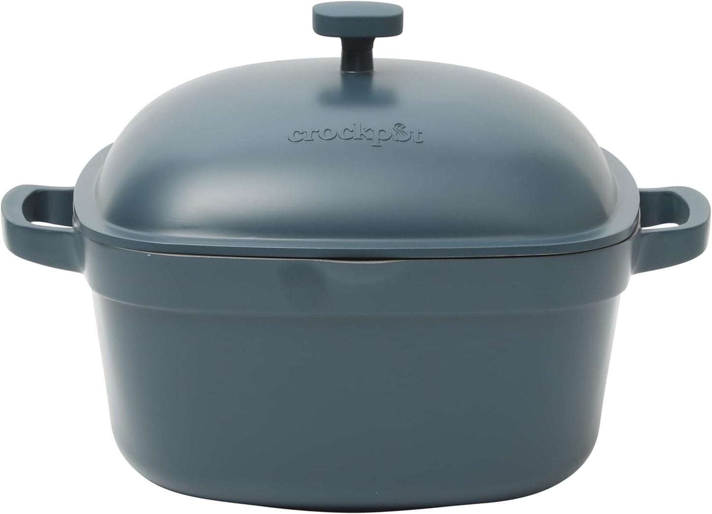 Crock-Pot 3 Quart Enameled Cast Iron Dutch Oven – Aqua 2V3P